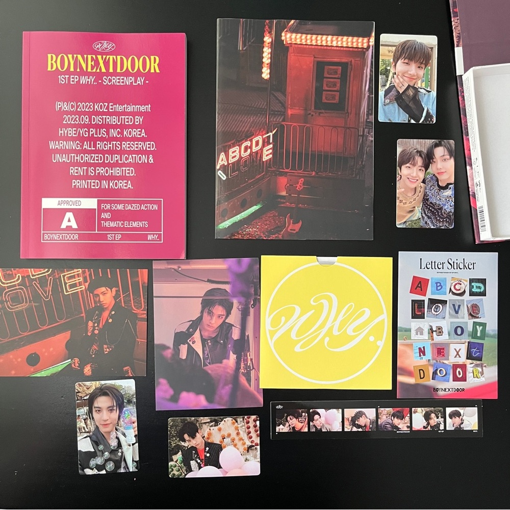 BOYNEXTDOOR B&N Exclusive 1st EP “Why” Dazed Album